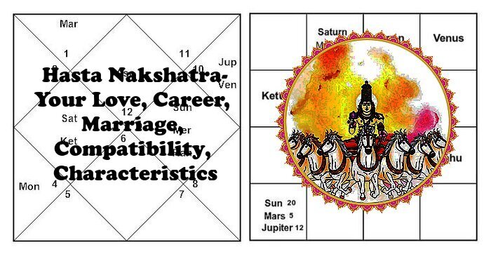 Hasta Nakshatra-Love, Career, Marriage, Compatibility, Characteristics